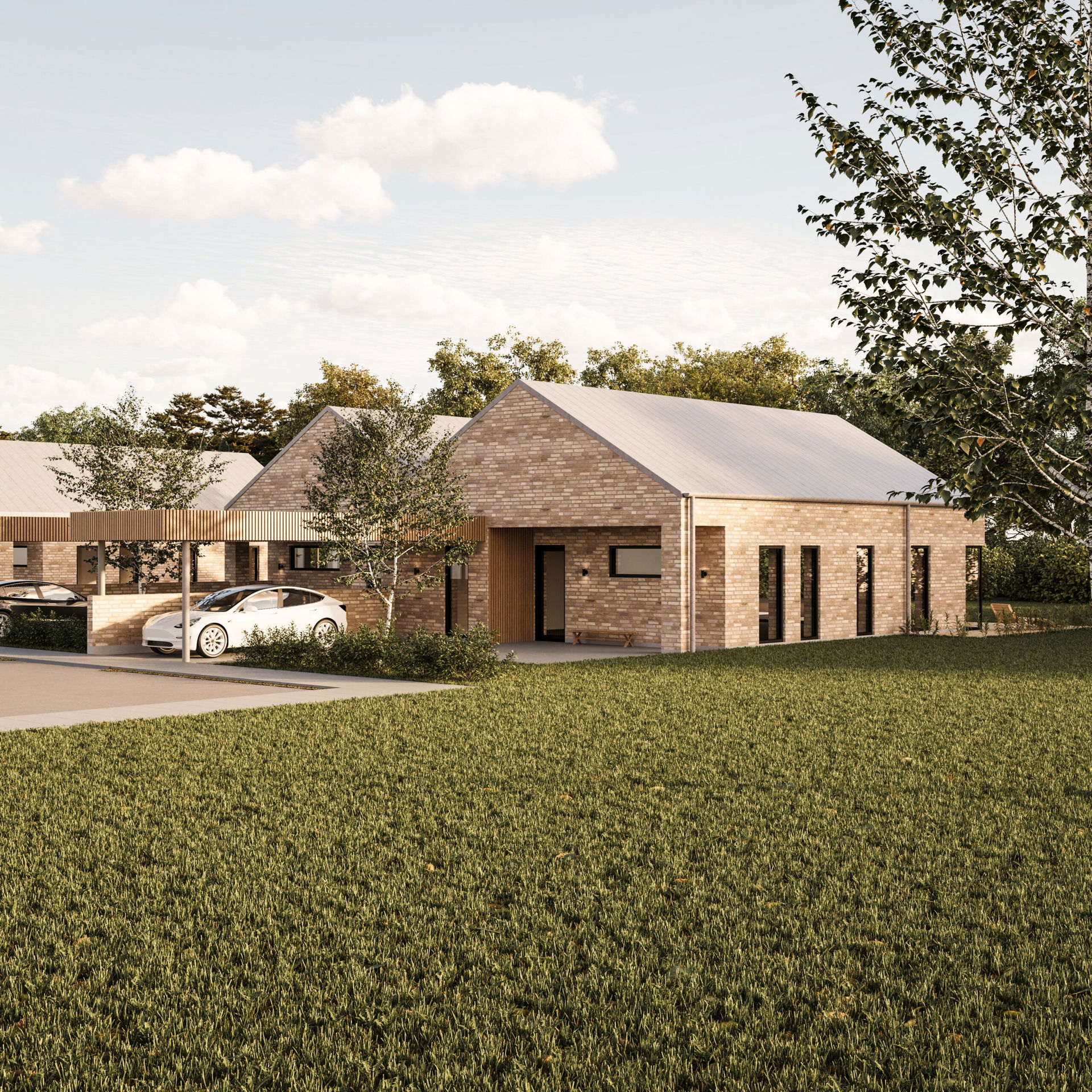 Dobbelthus, udviklingsprojekt, arkitekt
