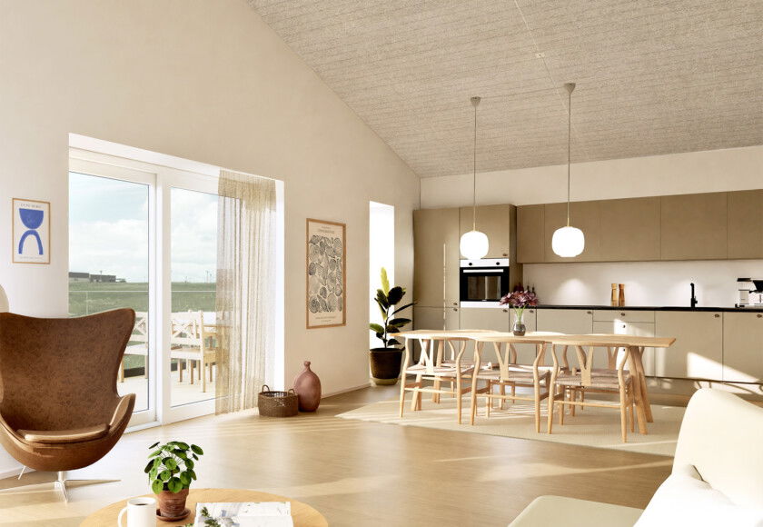 Arkitekt, køkkenalrum