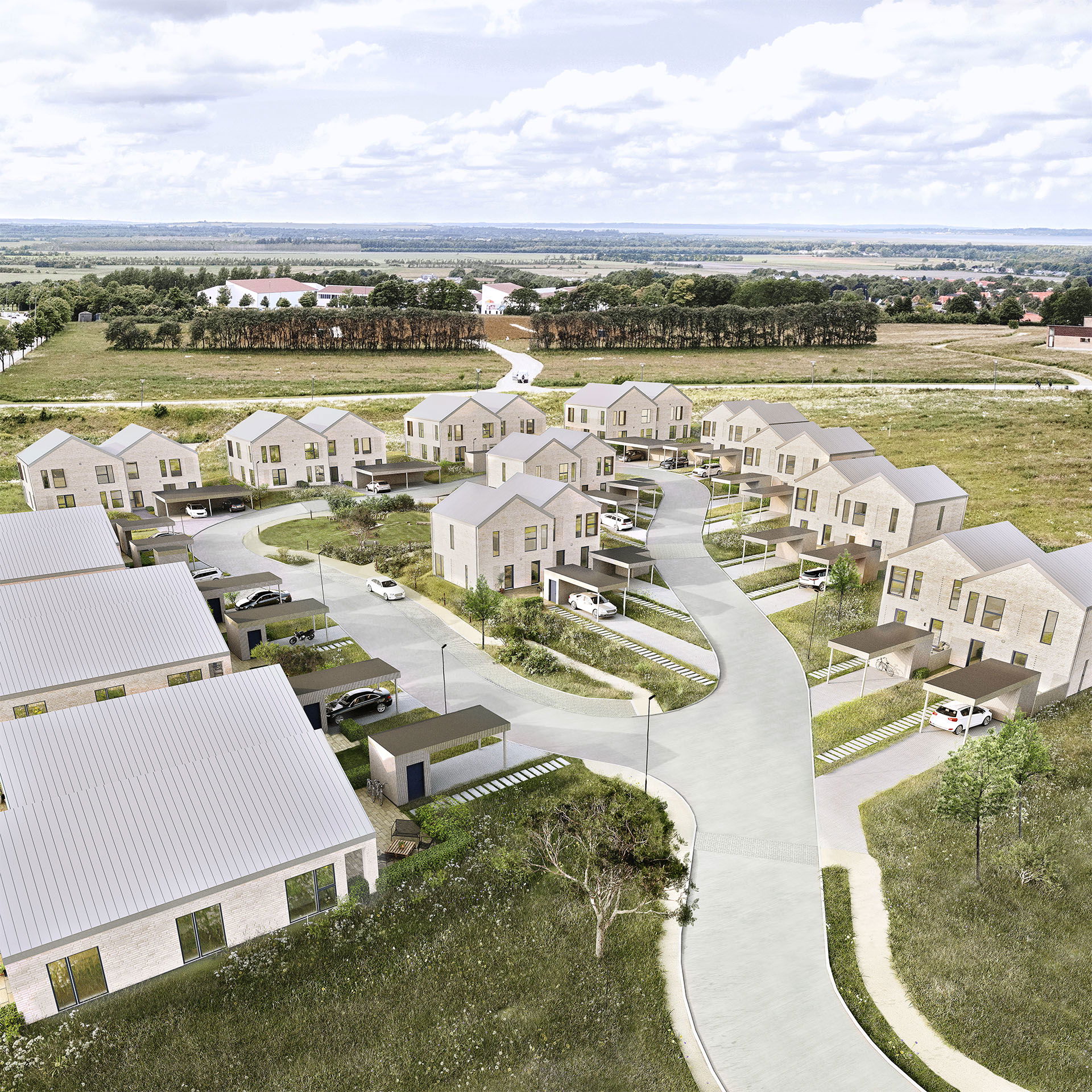 arkitekttegnet erhvervsbyggeri, agerhøj boligbyggeri